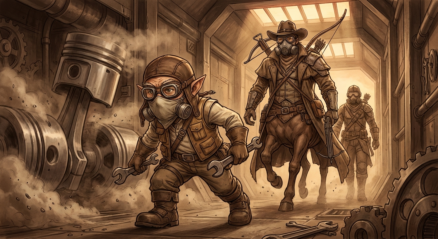 Navigating Hazardous Piston Gallery