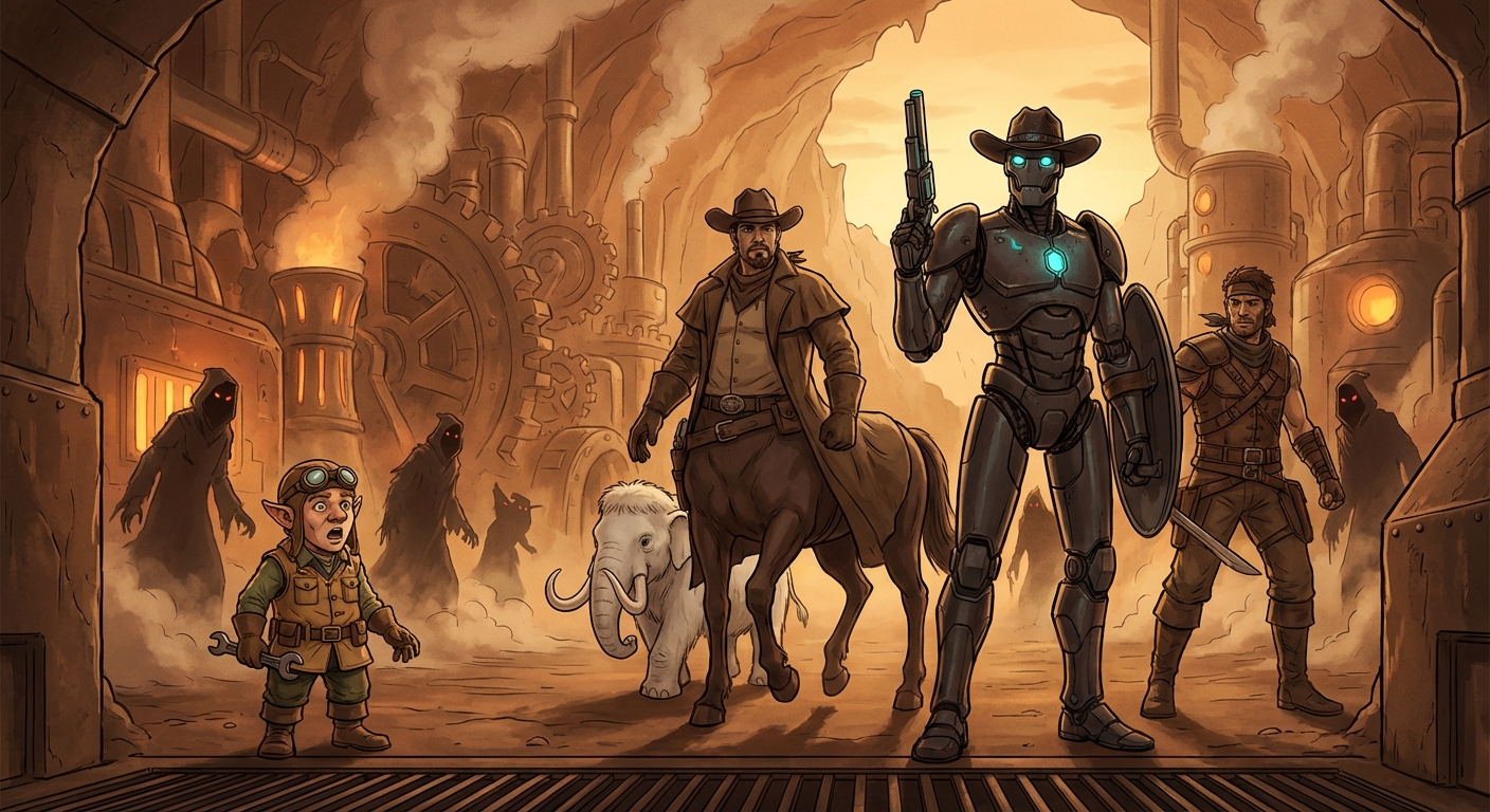 Engine Room: Unexpected Entities Lurk